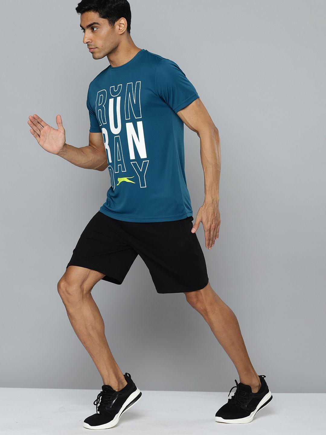 slazenger printed ultra-dry running t-shirt