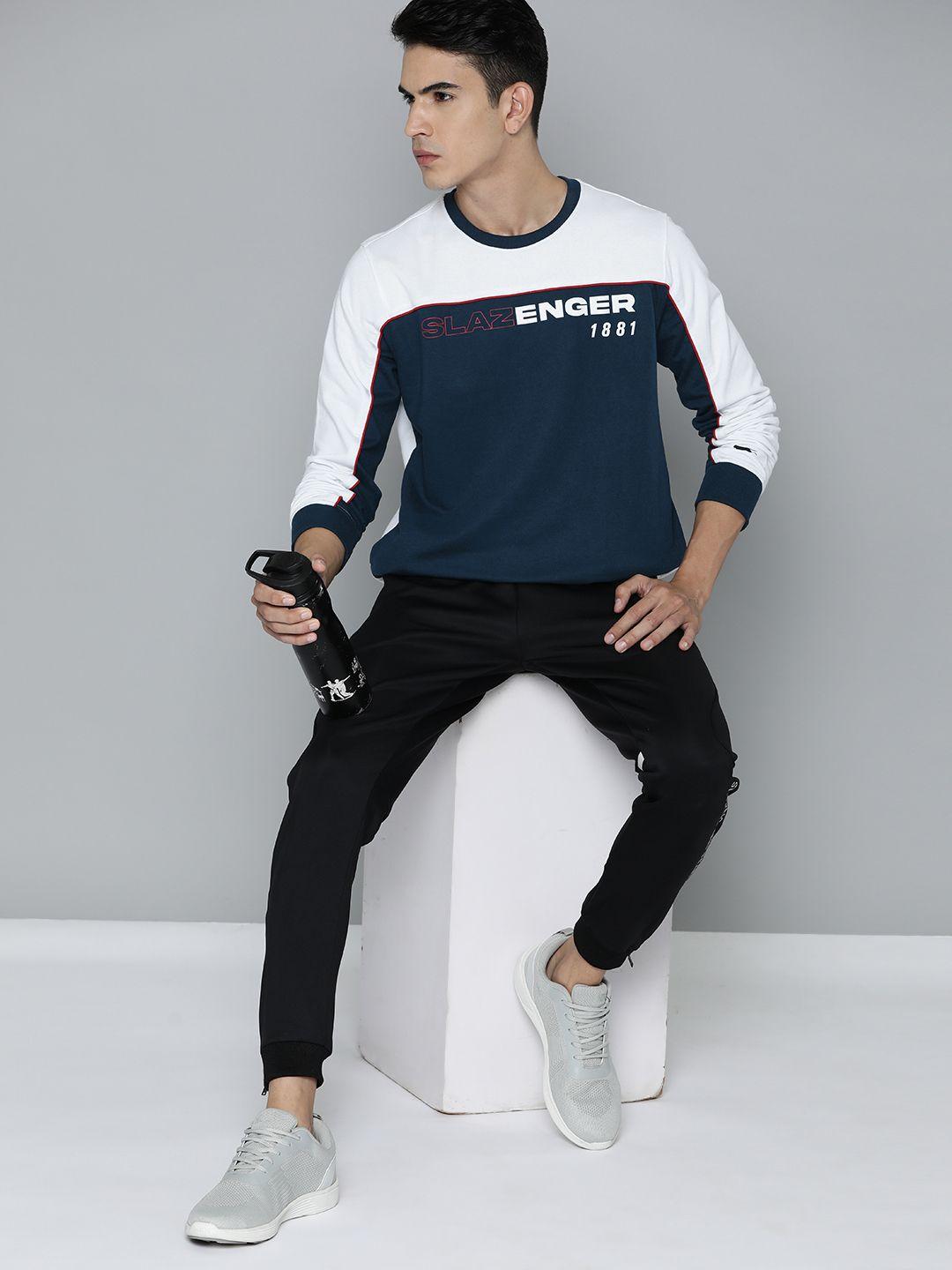 slazenger colourblocked sweatshirt