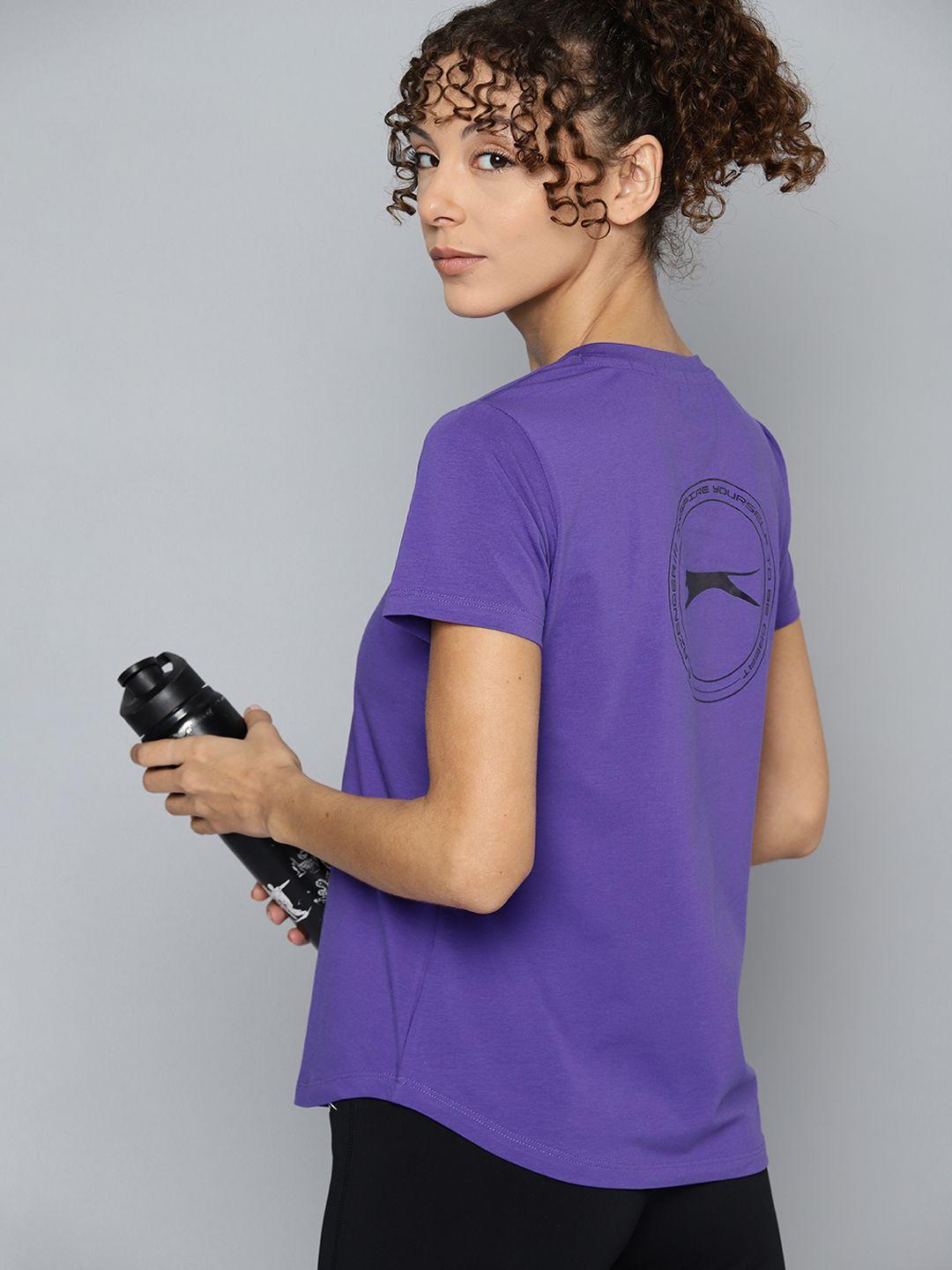 slazenger printed sports t-shirt