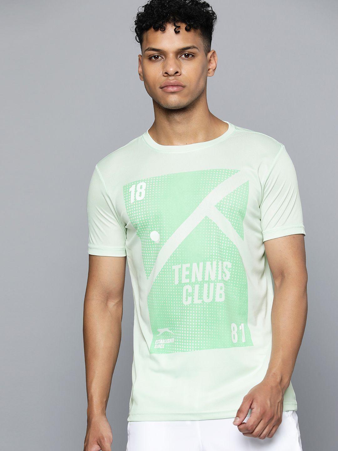 slazenger printed ultra-dry tennis t-shirt