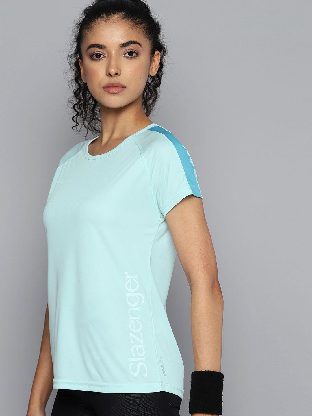 slazenger women solid t-shirt