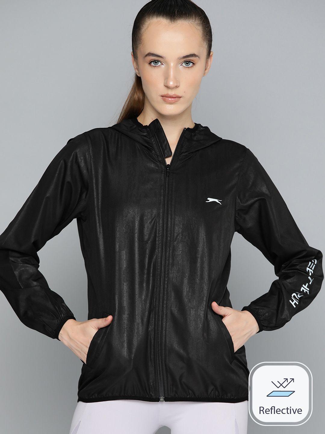 slazenger women typography sporty jacket