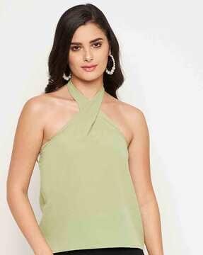 sleeveless relaxed fit top