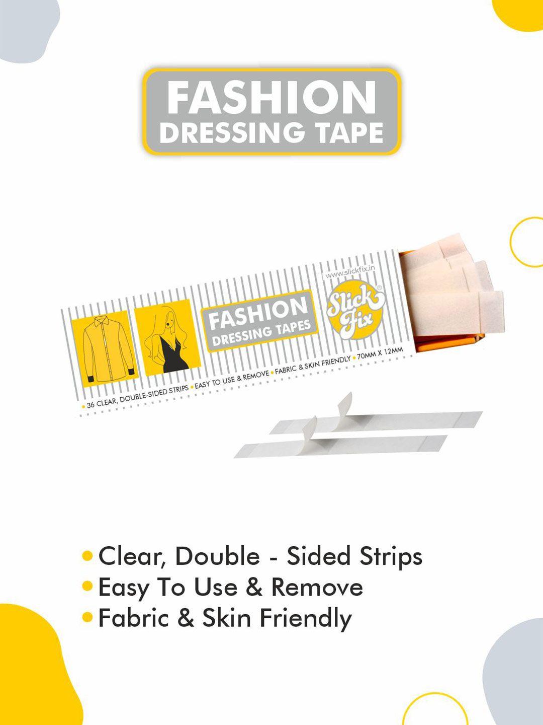 slickfix fashion dressing tape/invisible double-sided body tape strong adhesive - 180 pcs