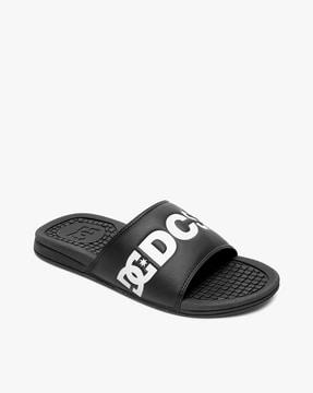slides with embossed brand print