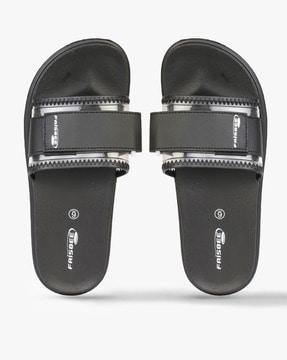 slides with velcro fastening