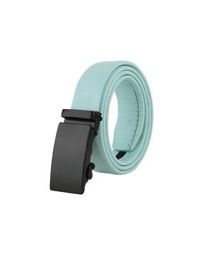 slim belt with buckle