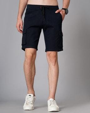 slim fit cargo shorts