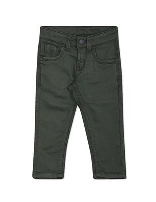 slim fit dyed jeans