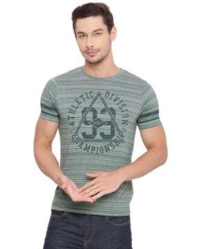slim fit t-shirt with short sleeves