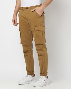 slim tapered fit cargo pants