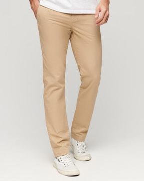 slim tapered fit stretch chinos