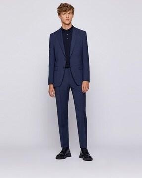 slim fit 2 piece suit set