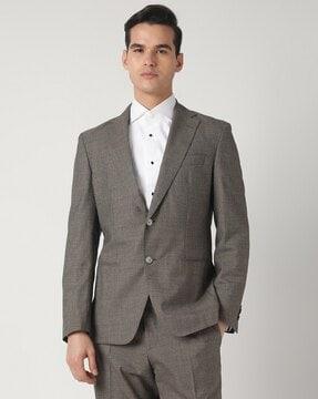 slim fit 2-piece suit set