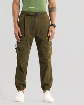 slim fit cargo jogger pants