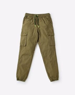 slim fit cargo joggers