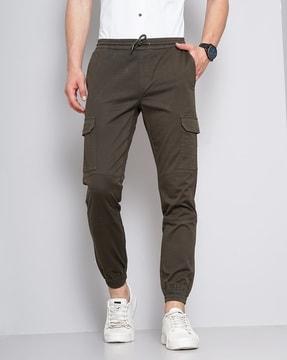 slim fit cargo joggers