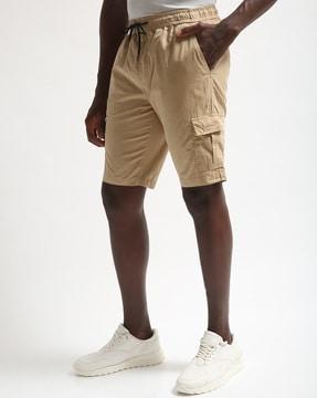 slim fit cargo shorts