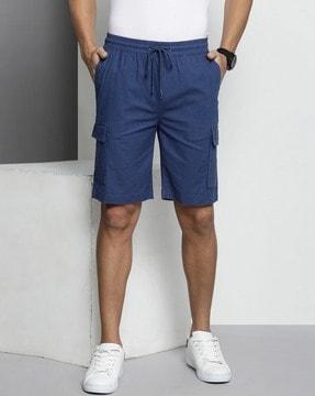 slim fit cargo shorts