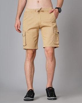 slim fit cargo shorts
