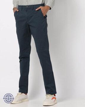 slim fit chino trousers