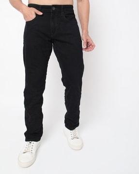 slim fit clean look jeans