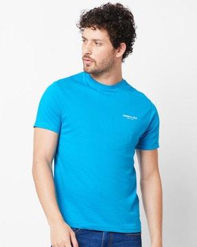 slim fit cotton crew-neck t-shirt