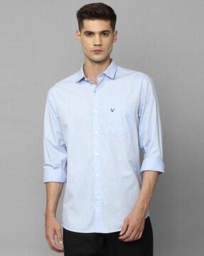 slim fit cotton shirt