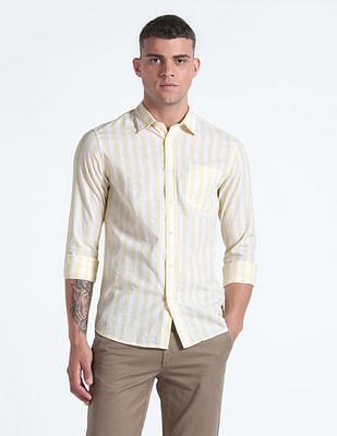 slim fit cotton shirt