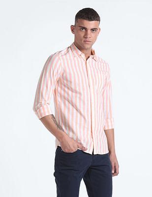 slim fit cotton shirt