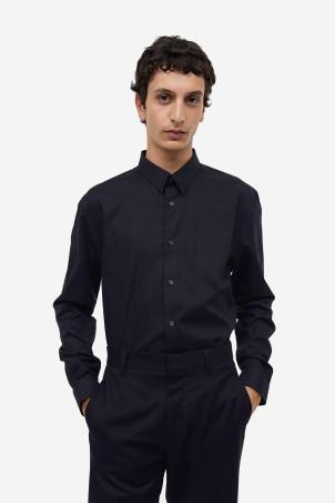 slim fit cotton shirt