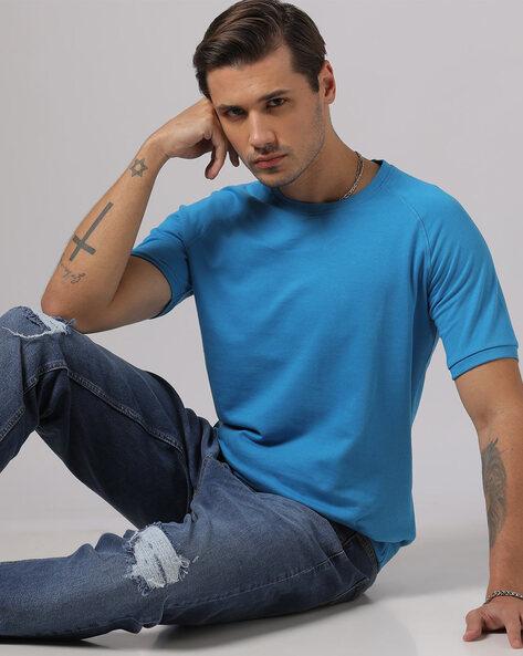 slim fit crew-neck cotton t-shirt