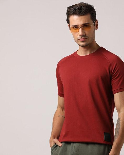 slim fit crew-neck cotton t-shirt