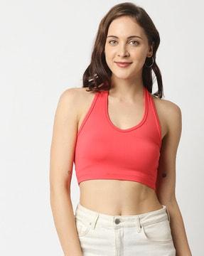 slim fit crop top