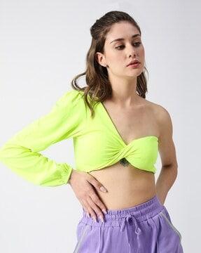 slim-fit crop top