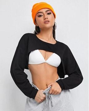 slim fit crop top