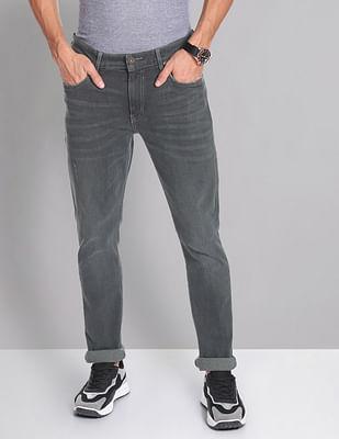 slim fit distressed all day jeans