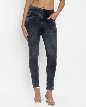 slim fit jeans  with insert pockets
