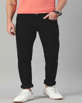 slim fit jeans with insert pockets