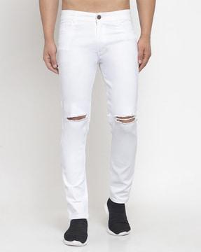slim fit jeans with insert pockets