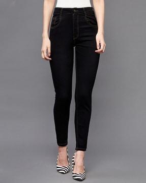 slim fit jeans with insert pockets