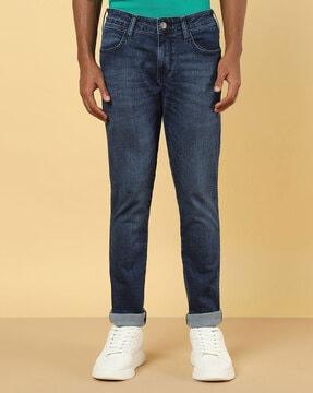 slim fit jeans with insert pockets