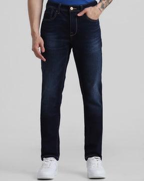 slim fit jeans with insert pockets