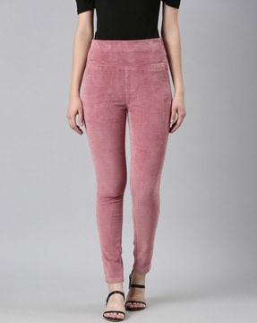 slim fit jeggings with elasticated waist