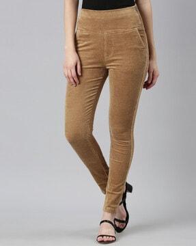 slim fit jeggings with elasticated waist