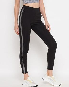 slim fit jeggings with side tapping