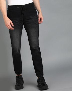 slim fit jogger jeans with elasticated waist