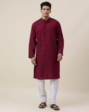 slim fit long kurta