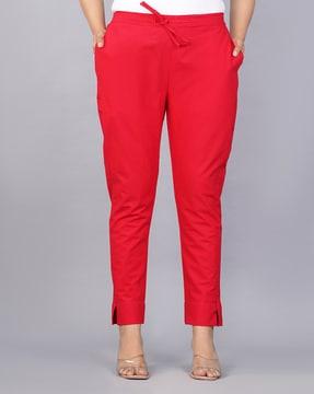 slim fit pant with insert pockets