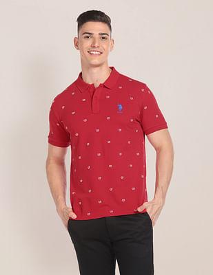 slim fit polo shirt